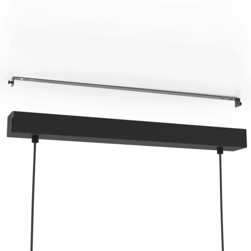 EGLO Suspension LED Clavellina, noir, à six lampes| Suspensions Led|Suspensions