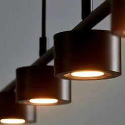 Nordlux Suspension LED Clyde, à 4 lampes, droite| Suspensions Led|Suspensions