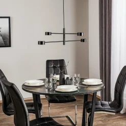 Nordlux Suspension LED Clyde, à 4 lampes, 2 niveaux| Suspensions Led|Suspensions