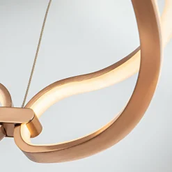 Schuller Valencia Suspension LED Colette, or rose| Suspensions Led|Suspensions