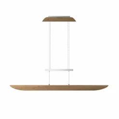 Elobra Suspension LED Colombia XL, chêne noueux naturel| Suspensions Led|Suspensions