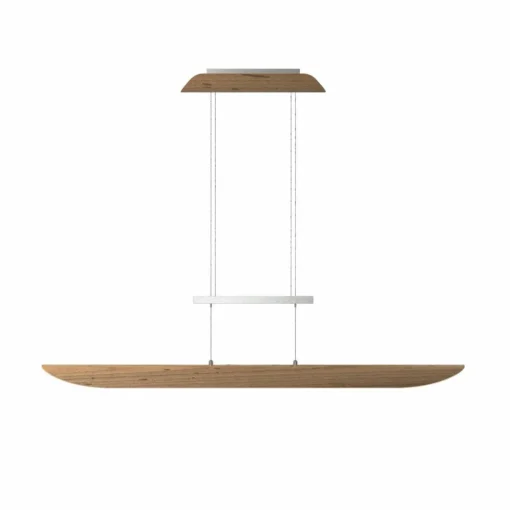 Elobra Suspension LED Colombia XL, chêne noueux naturel| Suspensions Led|Suspensions