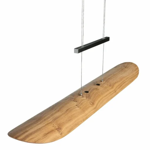 Elobra Suspension LED Colombia XL, chêne noueux naturel| Suspensions Led|Suspensions