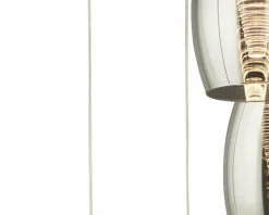 Searchlight Suspension LED Cyclone, 12 lampes, fumé, verre| Suspensions Led|Suspensions