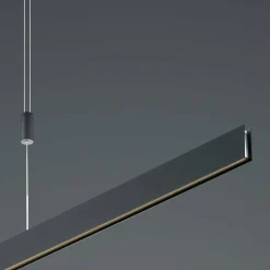HELL Suspension LED Delta, 130 cm, noir| Suspensions Led|Suspensions
