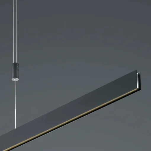 HELL Suspension LED Delta, 130 cm, noir| Suspensions Led|Suspensions