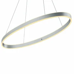 HELL Suspension LED Delta, ronde, aluminium mat| Suspensions Led|Suspensions