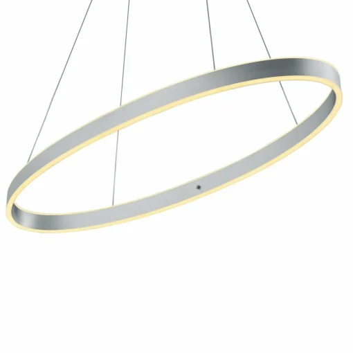 HELL Suspension LED Delta, ronde, aluminium mat| Suspensions Led|Suspensions