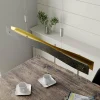 Lucande Suspension LED dimmable Ebu, noir-doré| Suspensions Led|Suspensions