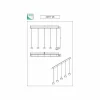 Fabas Luce Suspension LED Dunk, laiton, à 5 lampes, 3.000 K, métal| Suspensions Led|Suspensions