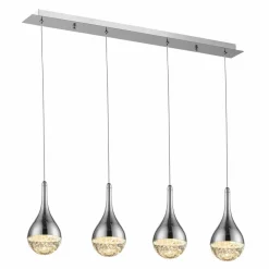 Schuller Valencia Suspension LED Elie à 4 lampes| Suspensions Led|Suspensions