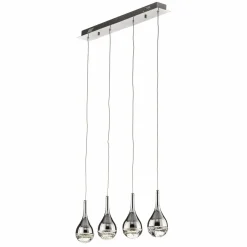 Schuller Valencia Suspension LED Elie à 4 lampes| Suspensions Led|Suspensions