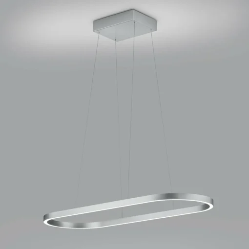 Knapstein Suspension LED Elin, nickel mat, commande gestuelle| Suspensions Led|Suspensions