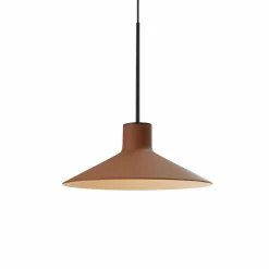Bover Suspension LED encastrée Platet de , noir/terracotta| Suspensions Led|Suspensions