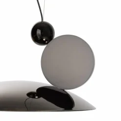 Carpyen Suspension LED Equilibrium Ø 18cm noir/nickel| Suspensions Led|Suspensions