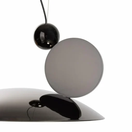 Carpyen Suspension LED Equilibrium Ø 18cm noir/nickel| Suspensions Led|Suspensions