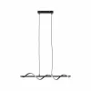 Brilliant Suspension LED Eunice, longueur 80 cm, noir, métal| Suspensions Led|Suspensions