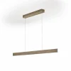 Knapstein Suspension LED Fara, up/down, longueur 132cm bronze| Suspensions Led|Suspensions