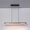 Globo Suspension LED Felicitas en bois, longueur 100 cm| Suspensions Led|Suspensions