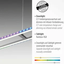 JUST LIGHT. Suspension LED Felix60, 100x14 cm| Suspensions Led|Suspensions