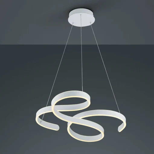Trio Lighting Suspension LED Francis, blanche mate| Suspensions Led|Suspensions