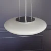 Lindby Suspension LED Gunda verre opale blanc| Suspensions Led|Suspensions