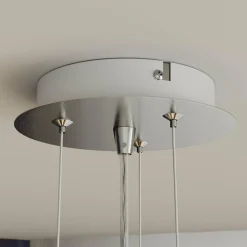 Lindby Suspension LED Gunda verre opale blanc| Suspensions Led|Suspensions