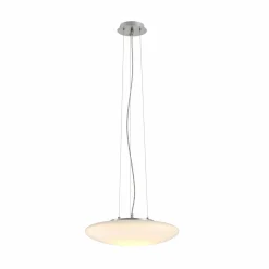 Lindby Suspension LED Gunda verre opale blanc| Suspensions Led|Suspensions
