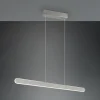 Trio Lighting Suspension LED Helios, aluminium, hauteur réglable, intensité variable, CCT| Suspensions Led|Suspensions