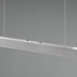 Trio Lighting Suspension LED Helios, aluminium, hauteur réglable, intensité variable, CCT| Suspensions Led|Suspensions