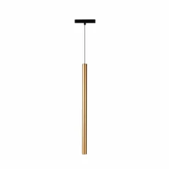 Lindby Suspension LED Lumaro, or, Ø 3cm,aluminium,48V,intensité variable| Luminaires Led D'Intérieur