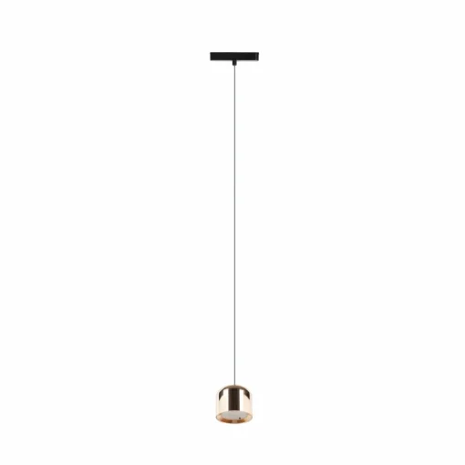 Lindby Suspension LED Lumaro, or, Ø 8 cm, aluminium,48V,intensité variable| Luminaires Led D'Intérieur