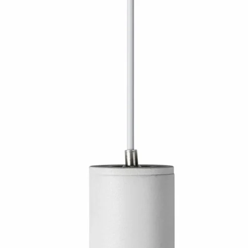 Lindby Suspension LED Lumaro, blanc, Ø 3cm,alu,48V,intensité variable| Luminaires Led D'Intérieur