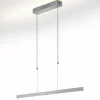 Knapstein Suspension LED Linn détecteur nickel mat 68 cm| Suspensions Led|Suspensions
