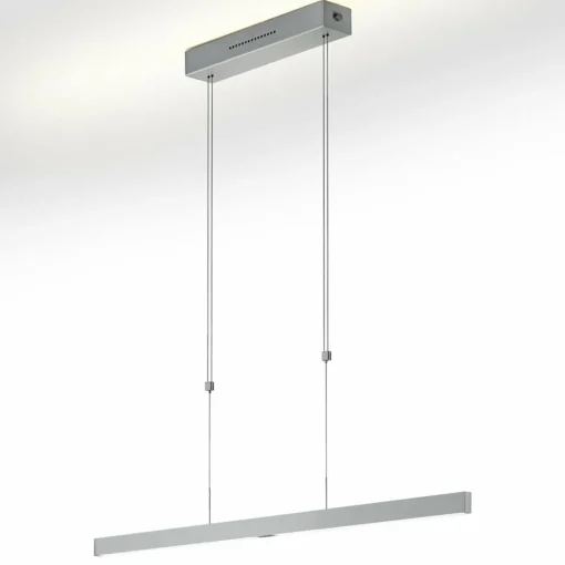 Knapstein Suspension LED Linn détecteur nickel mat 68 cm| Suspensions Led|Suspensions