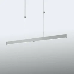 Knapstein Suspension LED Linn détecteur nickel mat 68 cm| Suspensions Led|Suspensions