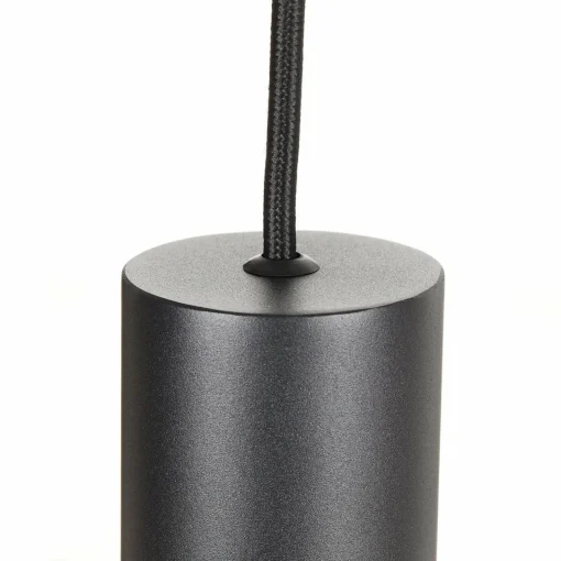 Ideallux Suspension LED Look de forme allongée, noire| Suspensions Led|Suspensions