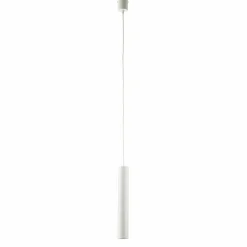 Ideallux Suspension LED Look de forme allongée, blanche| Suspensions Led|Suspensions