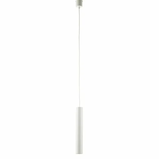 Ideallux Suspension LED Look de forme allongée, blanche| Suspensions Led|Suspensions