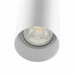 Ideallux Suspension LED Look de forme allongée, blanche| Suspensions Led|Suspensions