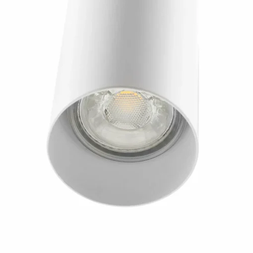 Ideallux Suspension LED Look de forme allongée, blanche| Suspensions Led|Suspensions