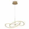 Viokef Suspension LED Lorra, dorée| Suspensions Led|Suspensions