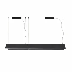 FARO BARCELONA Suspension LED Ludovico Surface, 60 cm, noir| Suspensions Led|Suspensions