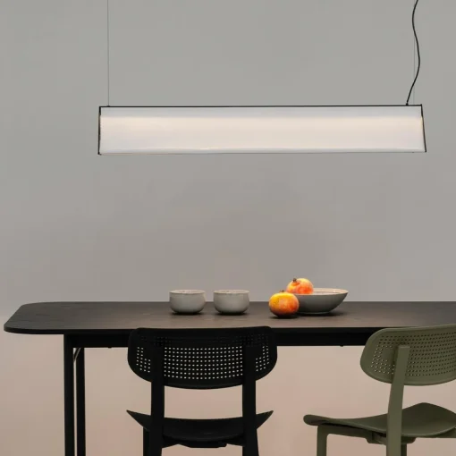 FARO BARCELONA Suspension LED Ludovico Surface, 115 cm, blanc| Suspensions Led|Suspensions