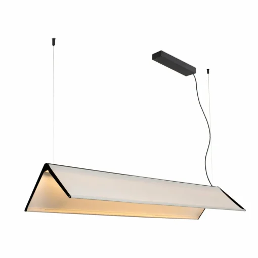 FARO BARCELONA Suspension LED Ludovico Surface, 115 cm, blanc| Suspensions Led|Suspensions