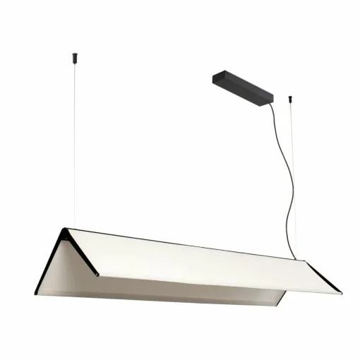 FARO BARCELONA Suspension LED Ludovico Surface, 115 cm, blanc| Suspensions Led|Suspensions