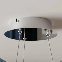 Lucande Suspension LED Lyani en chromé, dimmable, 50 cm| Suspensions Led|Suspensions