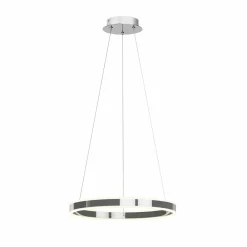 Lucande Suspension LED Lyani en chromé, dimmable, 50 cm| Suspensions Led|Suspensions