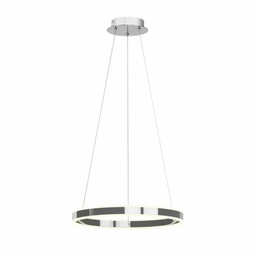 Lucande Suspension LED Lyani en chromé, dimmable, 50 cm| Suspensions Led|Suspensions