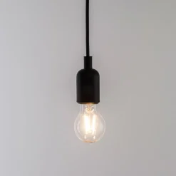 SELETTI Suspension LED Maman noire 14 lampes transparente| Suspensions Led|Suspensions